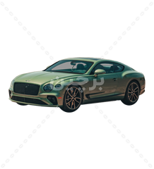 دانلود عکس لایه باز ماشین Bentley Continental GT V8 (2020)
