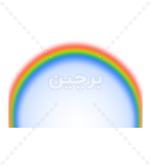 هاله های رنگی نور به شکل رنگین کمان | بُرچین – تصاویر دوربری شده، فایل ...