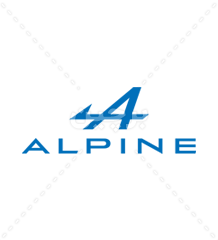 لوگوی لایه باز شرکت خودروسازی آلپاین
