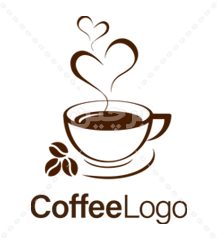 لوگوی بدون بکگراند فنجان قهوه