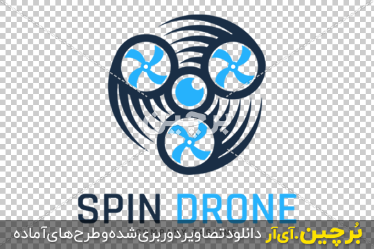 Bordhin-ir-Spin-Drone-Isolated-Icon-logo-PNG-Vector دانلود لوگوی پهباد اسپینری ۲